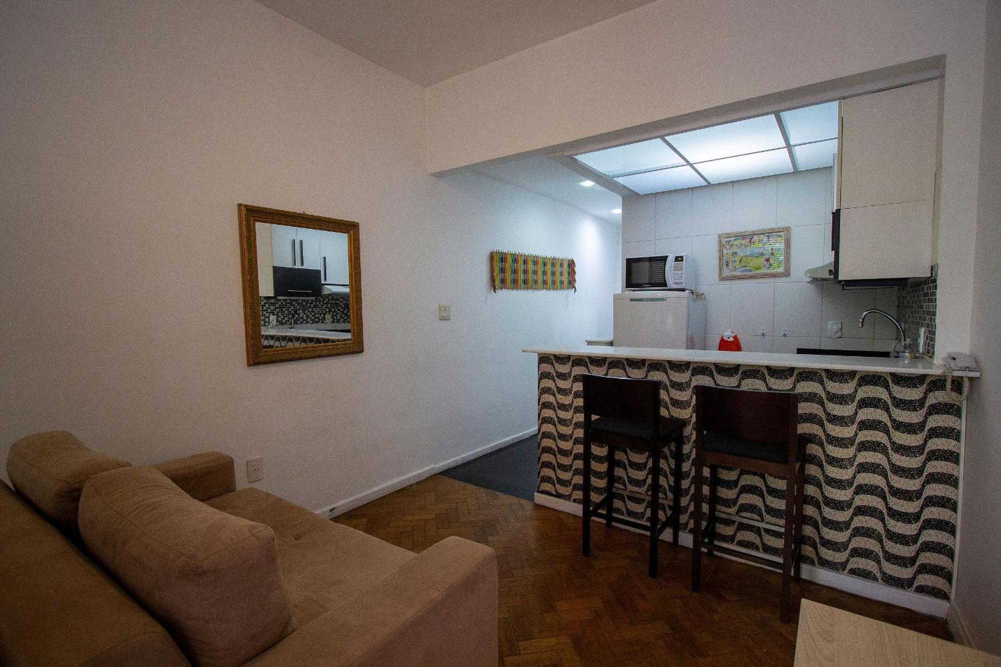 Copacabana - Lindo Apartamento Na Quadra Da Praia ริโอเดจาเนโร ภายนอก รูปภาพ